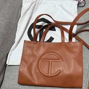 Telfar Tan Tote Bag